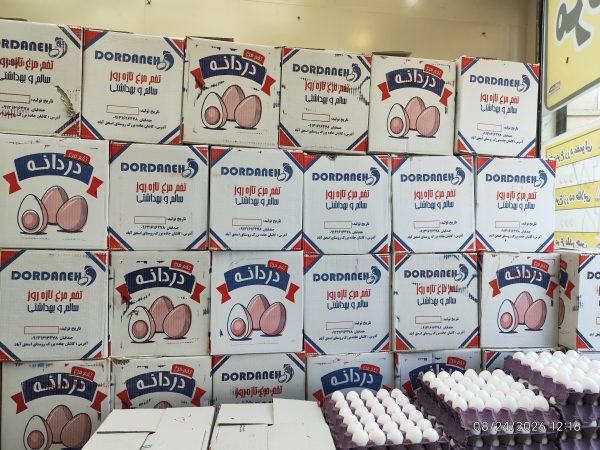 کارتن زرده طلایی — کارتن تخم مرغ آرمان تجارت